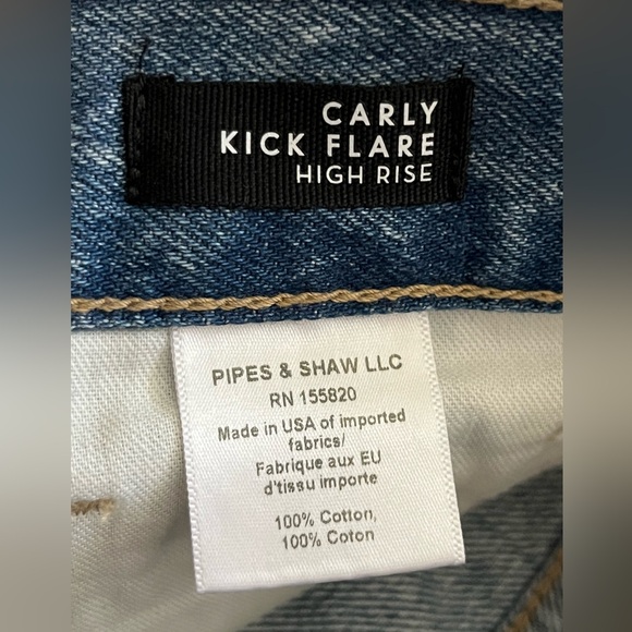 NWT Veronica Beard Carly Kick Flare High Rise Jeans 27/4 - Picture 5 of 9